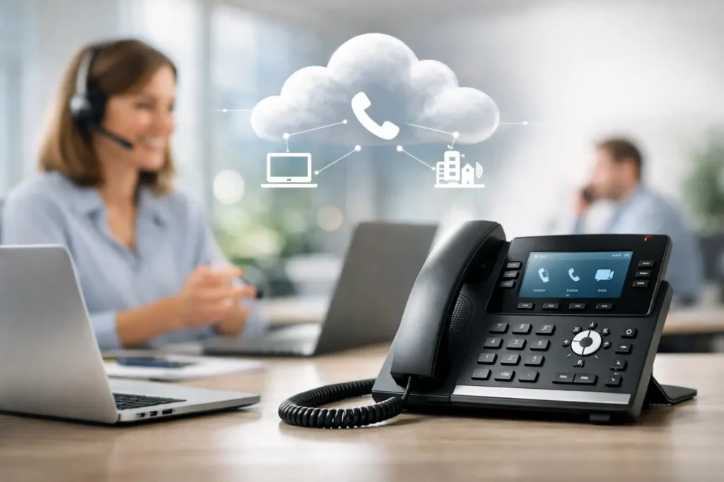 Cloud-Telefonanlage für kleine Unternehmen