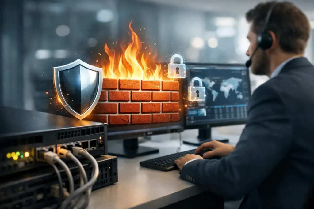 Managed Firewall für Unternehmen erklärt